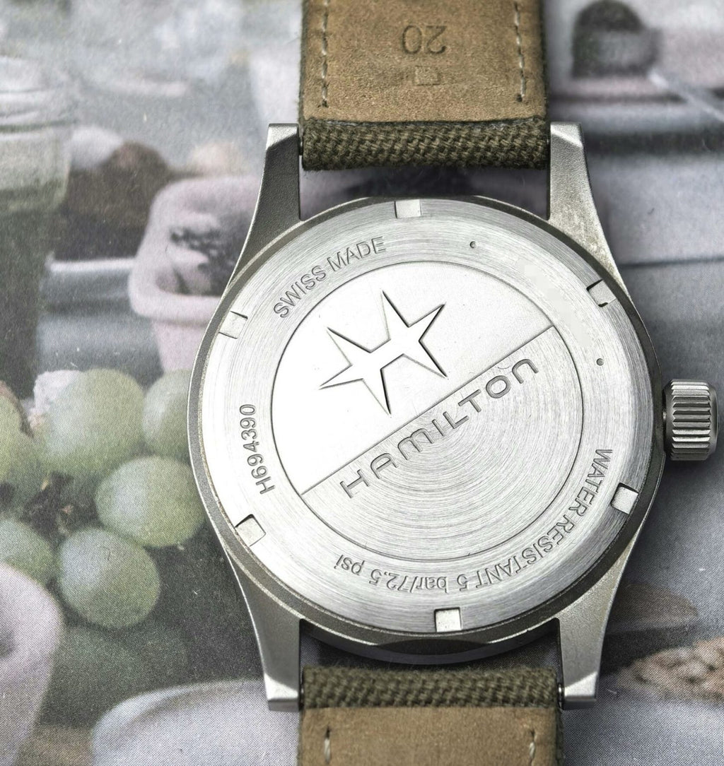 Hamilton Khaki Mechanical Manual Watch Swiss Made 38MM Ref.H69439363 398-1700