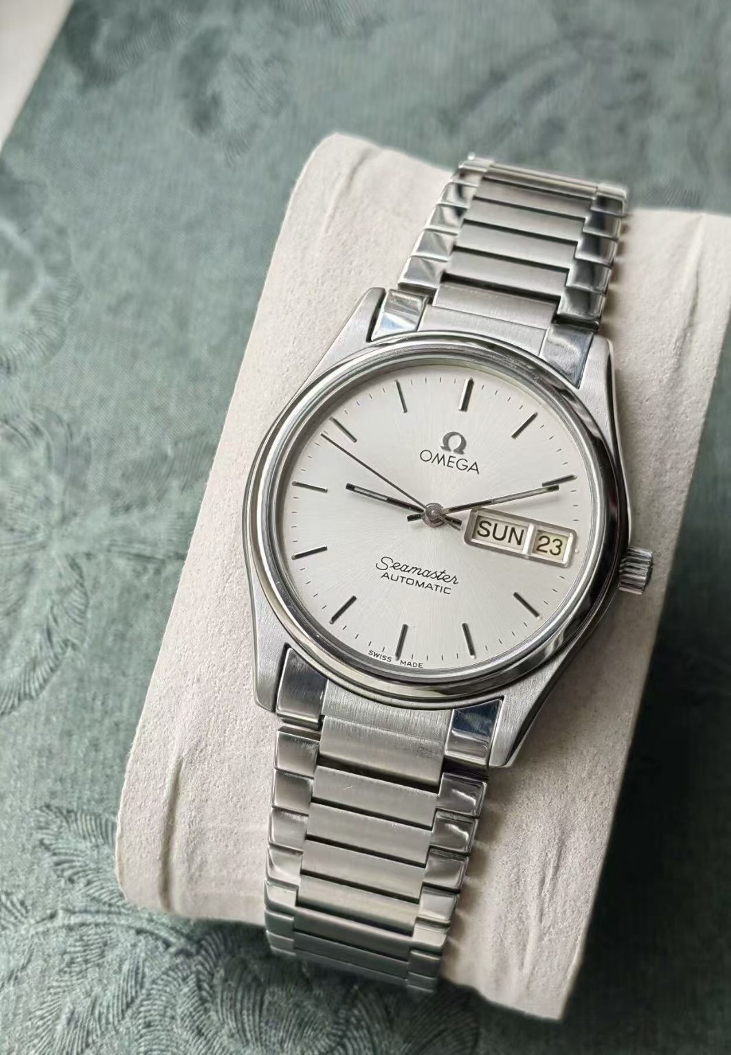 Swiss Made Omega Seamaster 1020 Day Date Automatic Watch 36.5MM 374-3150