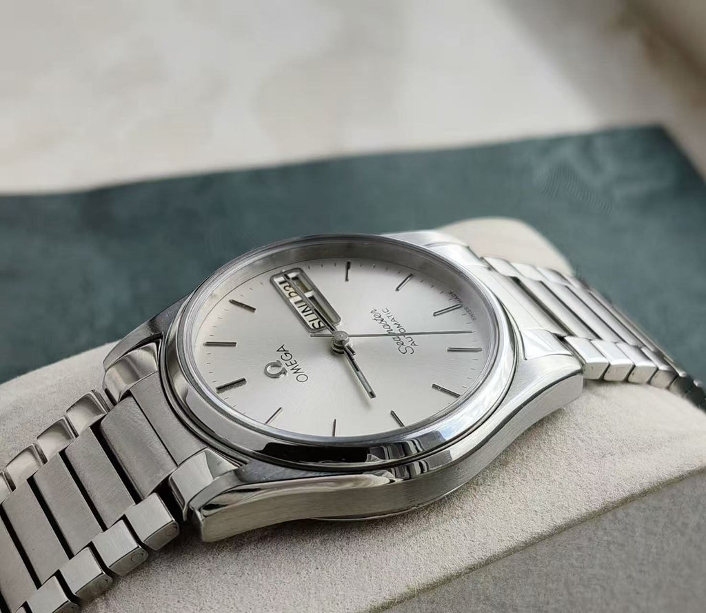 Swiss Made Omega Seamaster 1020 Day Date Automatic Watch 36.5MM 374-3150
