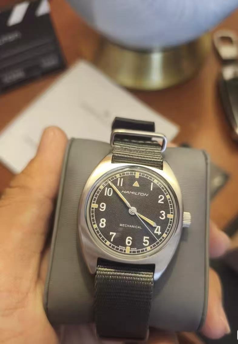 Hamilton Khaki Aviation Pilot Dial Mechanical H76419941 100M Watch 351-2800