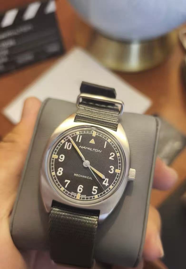 Hamilton Khaki Aviation Pilot Dial Mechanical H76419941 100M Watch 351-2800