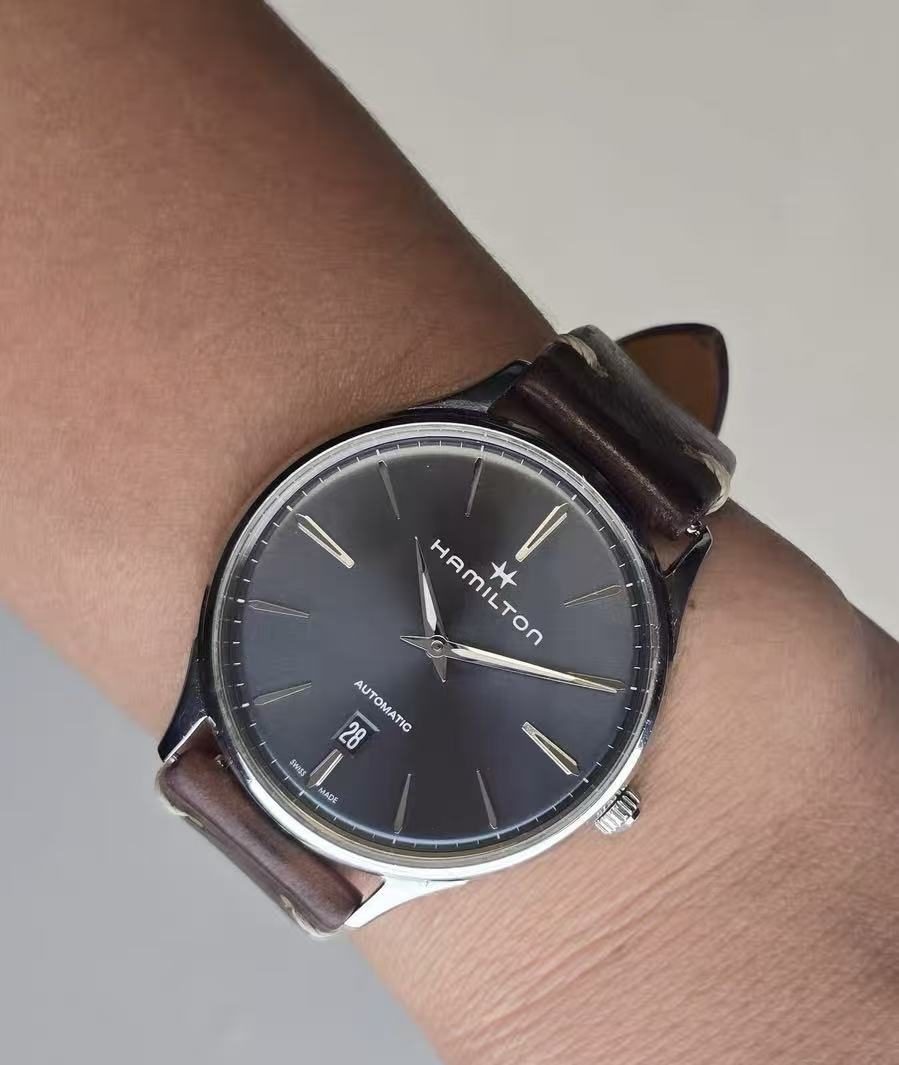 Hamilton Jazzmaster Thinline Date Automatic Watch ETA2892 40MM FULL Set 381-1640