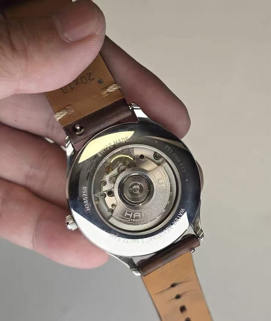 Hamilton Jazzmaster Thinline Date Automatic Watch ETA2892 40MM FULL Set 381-1640