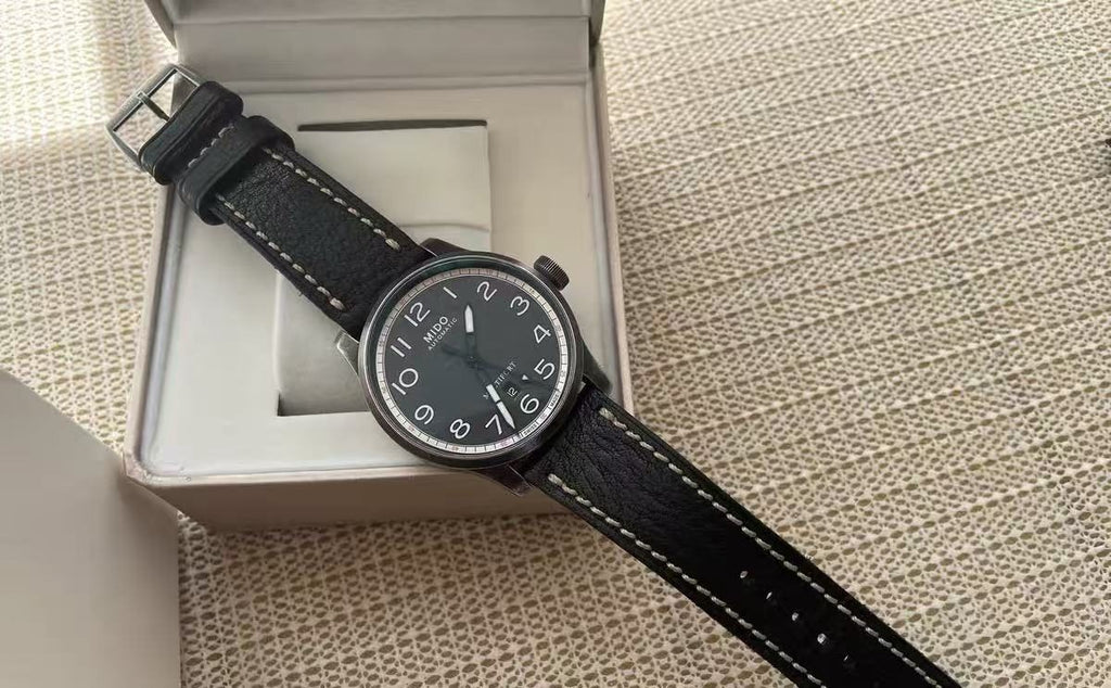 Swiss Made Mido Multifort Date Automatic Watch 25 Jewels 44MM 348-1350