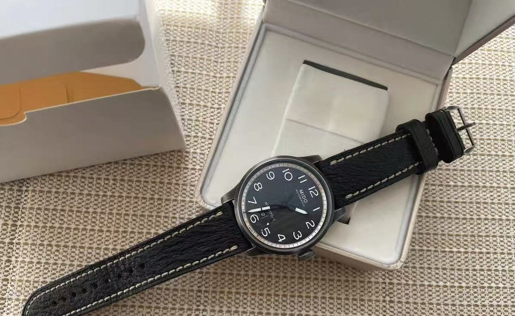 Swiss Made Mido Multifort Date Automatic Watch 25 Jewels 44MM 348-1350