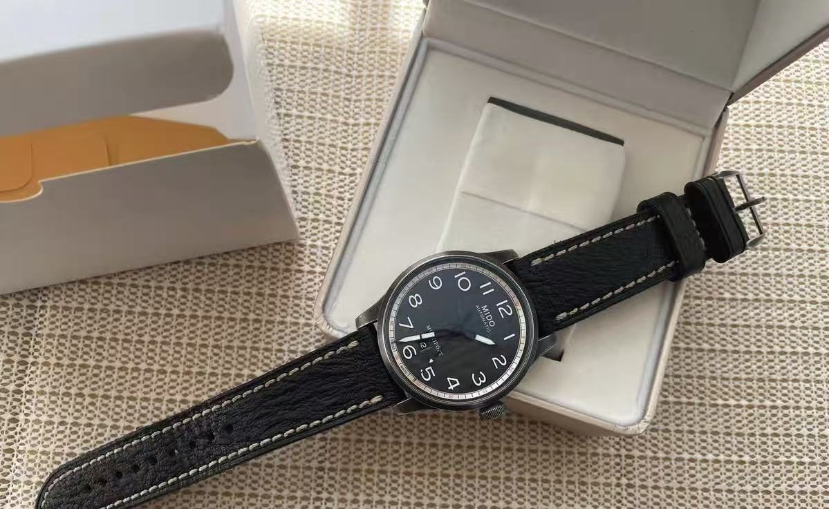 Swiss Made Mido Multifort Date Automatic Watch 25 Jewels 44MM 348-1350