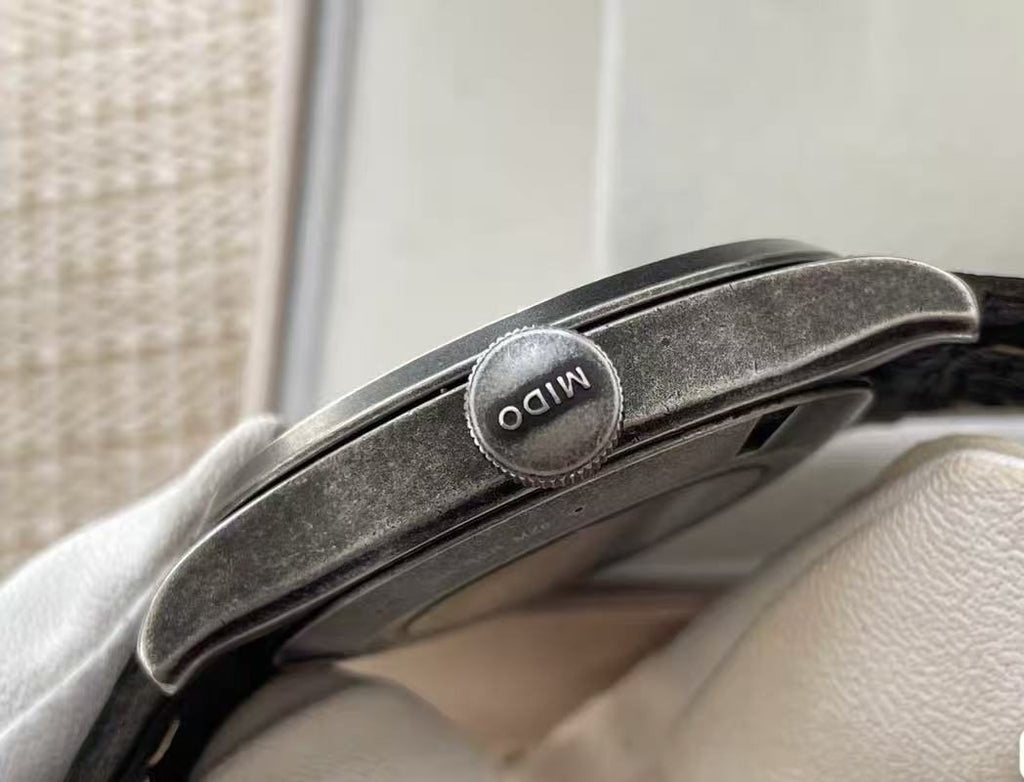 Swiss Made Mido Multifort Date Automatic Watch 25 Jewels 44MM 348-1350