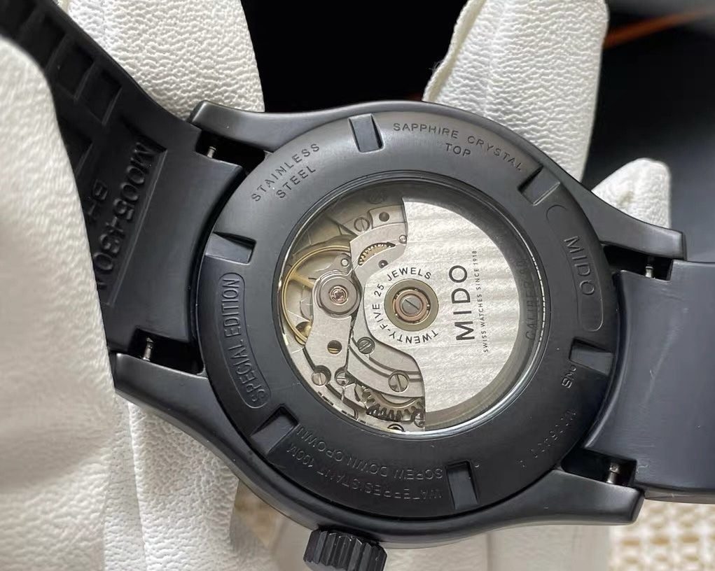 Swiss Made MIDO Multifort Men's Automatic Day Date Watch 42mm 344-1400 Full Set