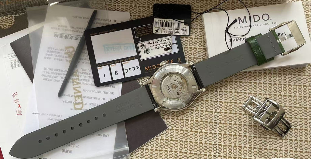 Swiss Made Mido Multifort Date Automatic Watch 25 Jewels 42MM 400-1150