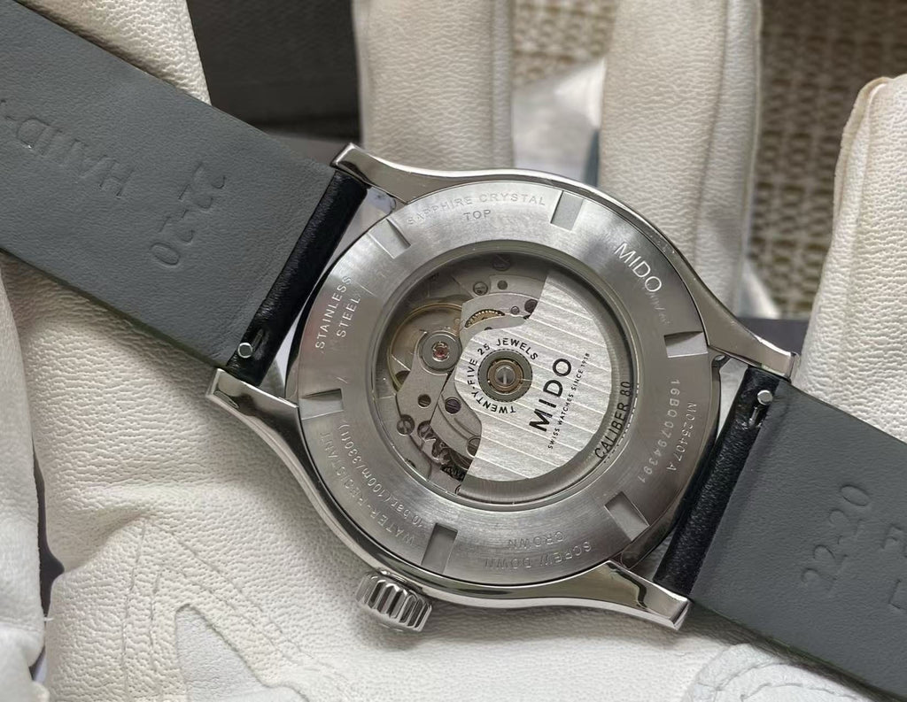 Swiss Made Mido Multifort Date Automatic Watch 25 Jewels 42MM 400-1150