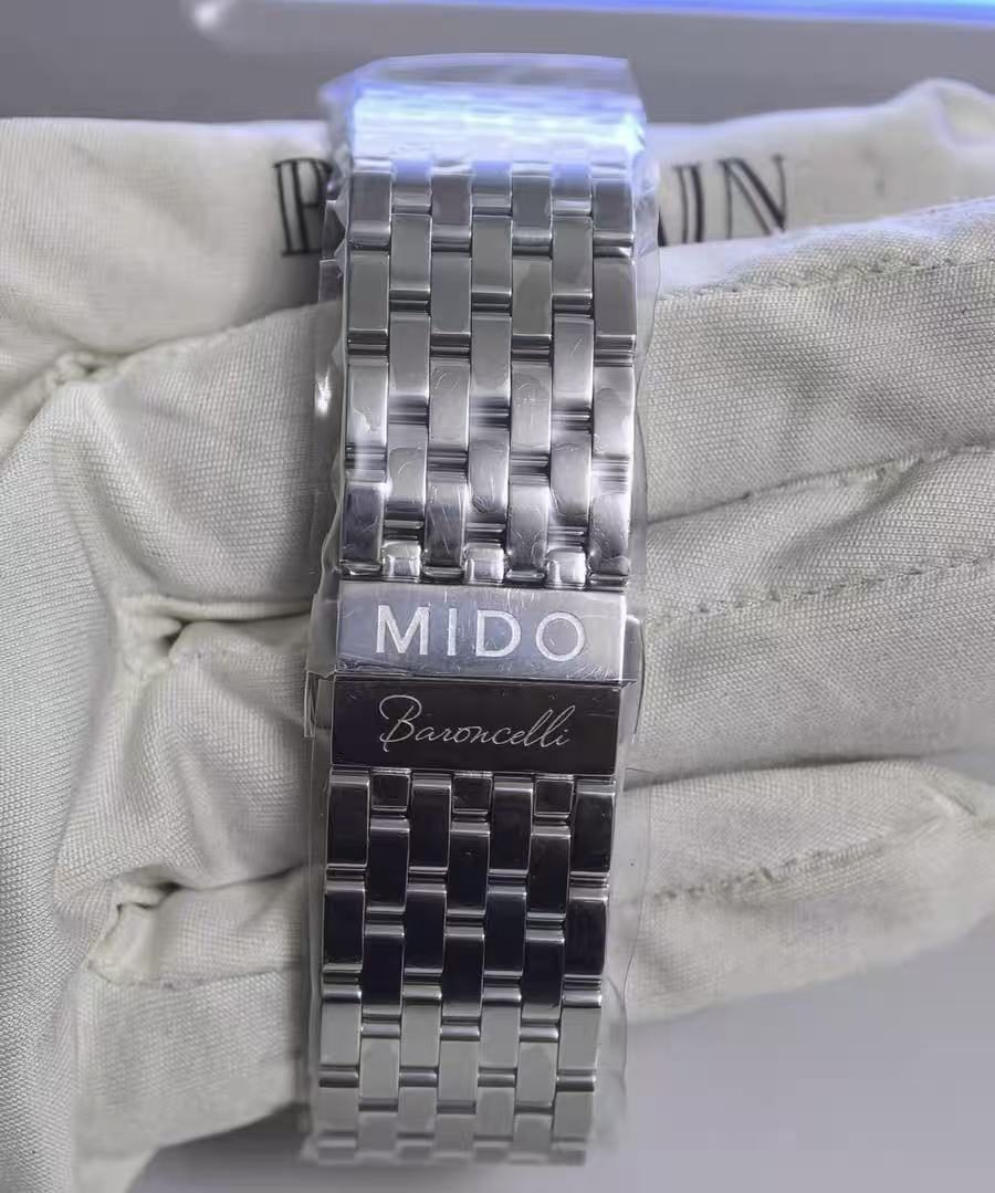 Swiss Made Mido Baroncelli Automatic Watch ETA2892 72Hours 39MM 421-2500
