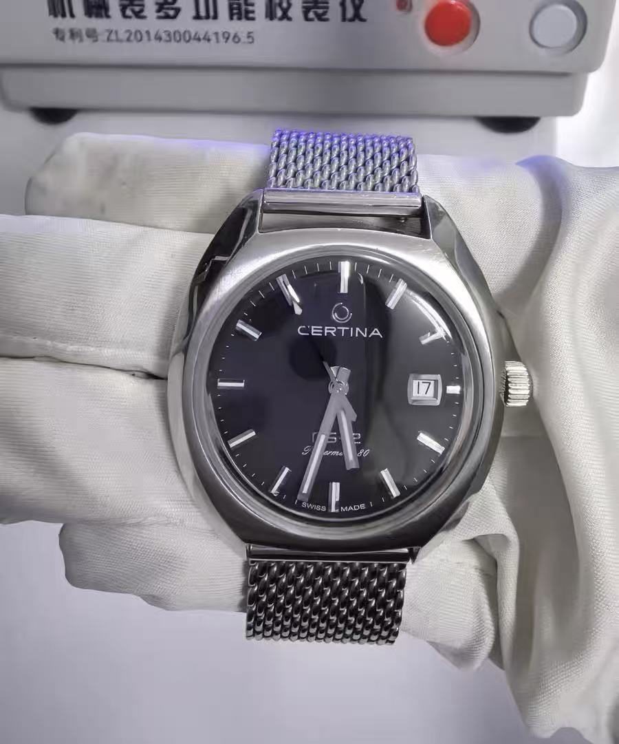 Swiss Made Certina DS-2 Date Automatic Watch 80Hours 40MM 387-1800