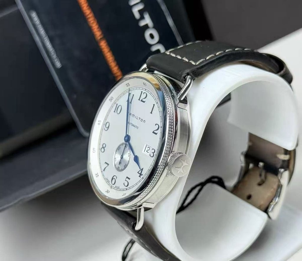 Hamilton Navy Pioneer Date Automatic Watch ETA2895-2 27 Jewels 40MM 394-2100