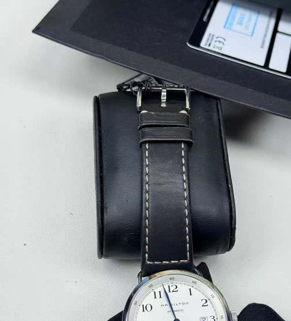 Hamilton Navy Pioneer Date Automatic Watch ETA2895-2 27 Jewels 40MM 394-2100