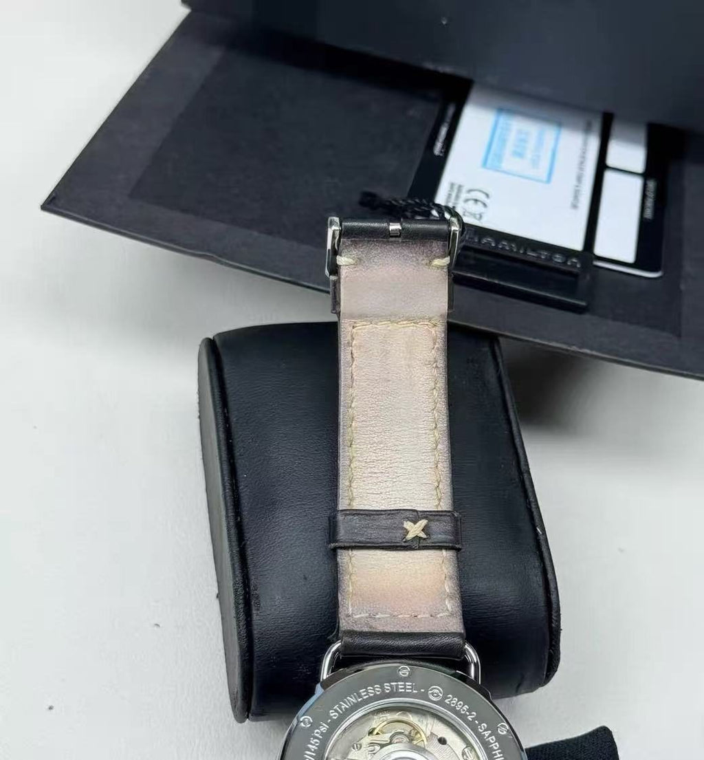 Hamilton Navy Pioneer Date Automatic Watch ETA2895-2 27 Jewels 40MM 394-2100