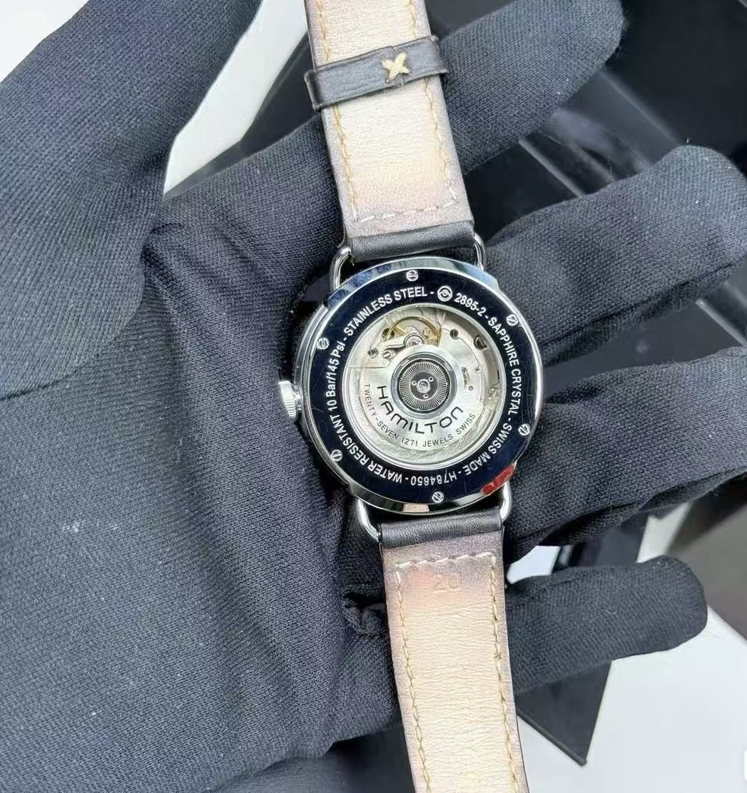 Hamilton Navy Pioneer Date Automatic Watch ETA2895-2 27 Jewels 40MM 394-2100