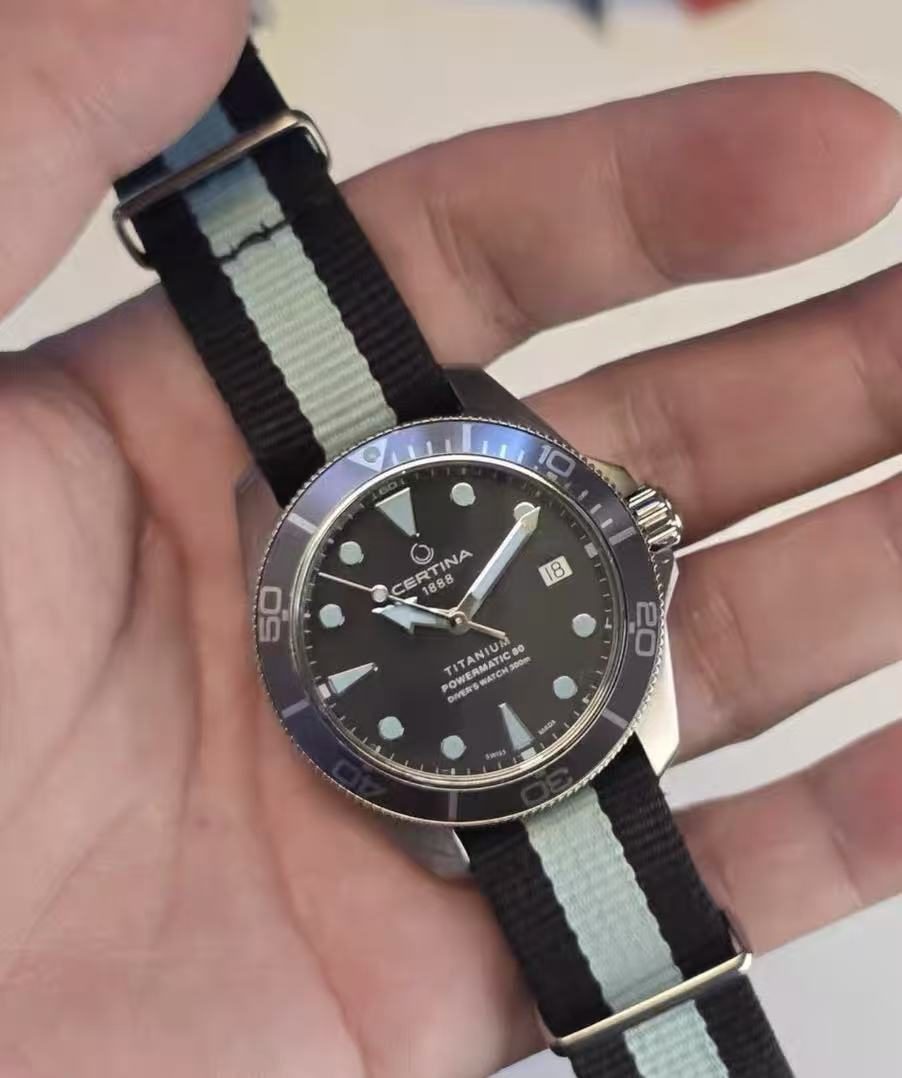 Swiss Made Certina DS Action Date Automatic Watch Powermatic 80 38MM 395-2200