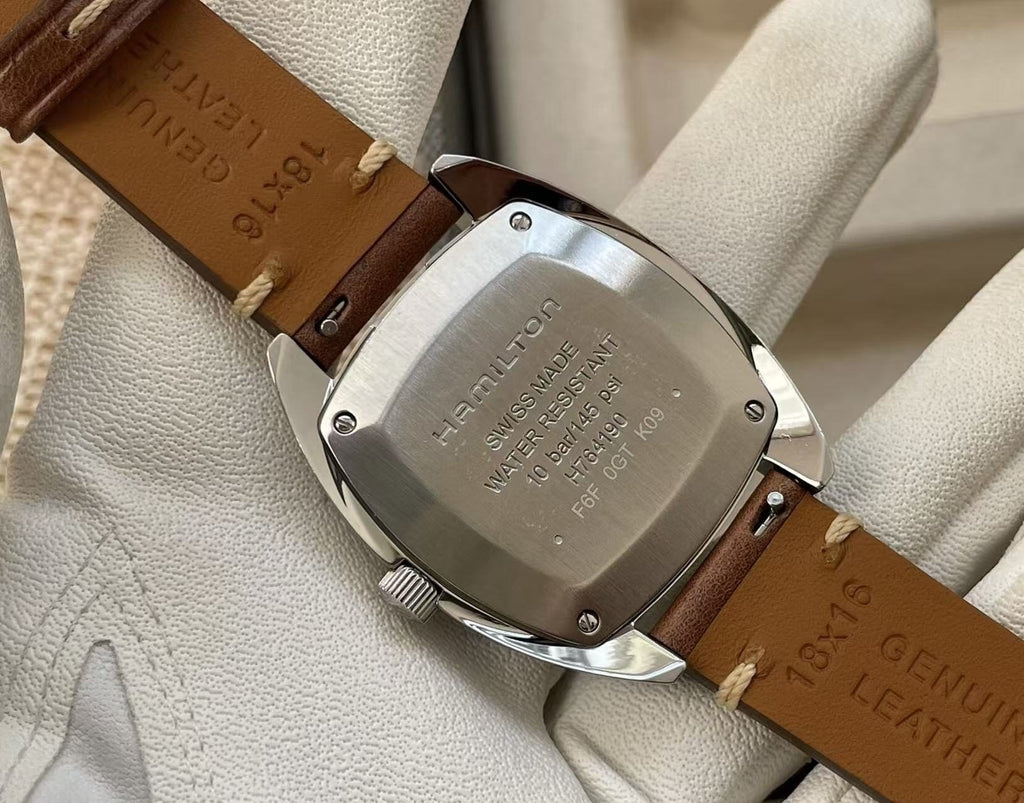 Swiss Made Hamilton Khaki Aviation Pilot Manual Winding Watch H-50 36MM 389-2150