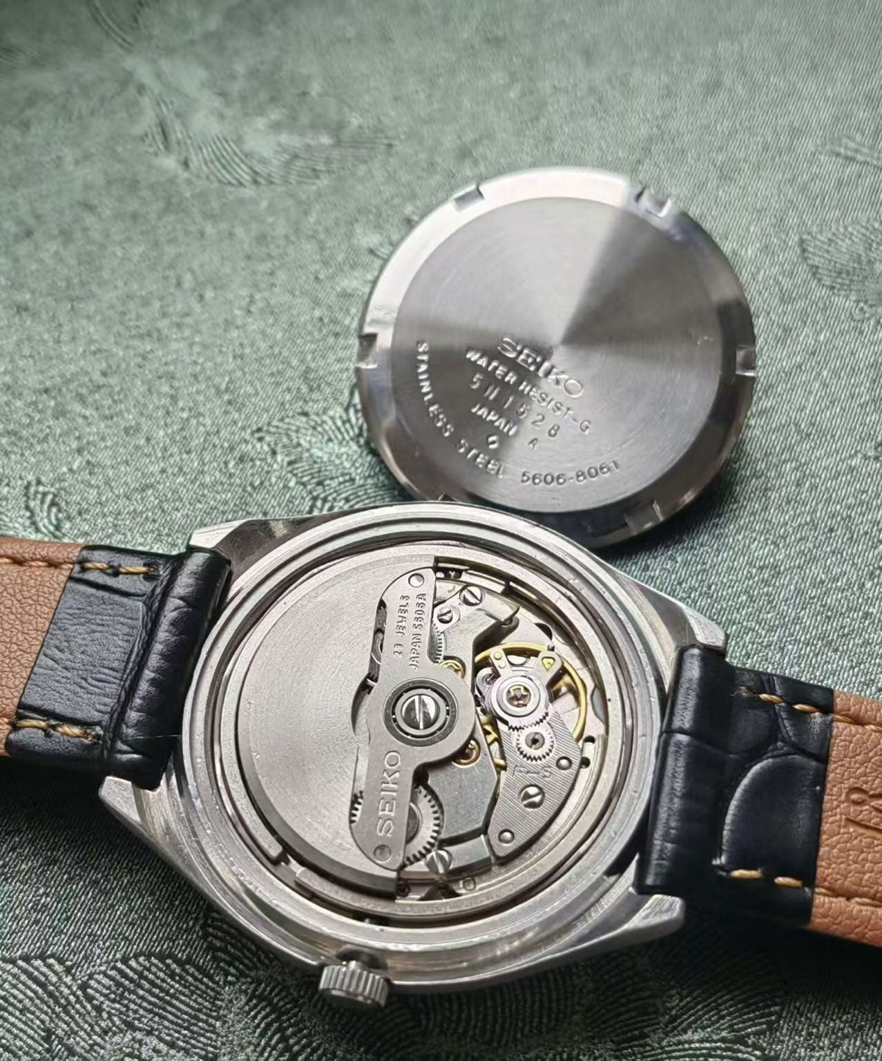 Seiko Lord Matic LM Day Date Automatic Watch 5606 23 Jewels 38MM 409-0880