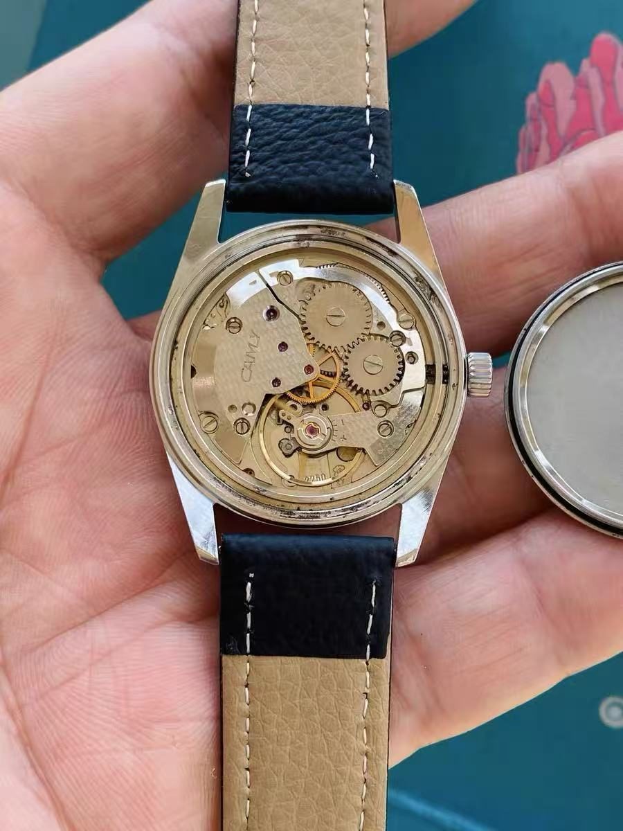 Camy Vintage Jetking Manual-Winding Watch ETA2750 17 Jewels 34.3MM 405-0228