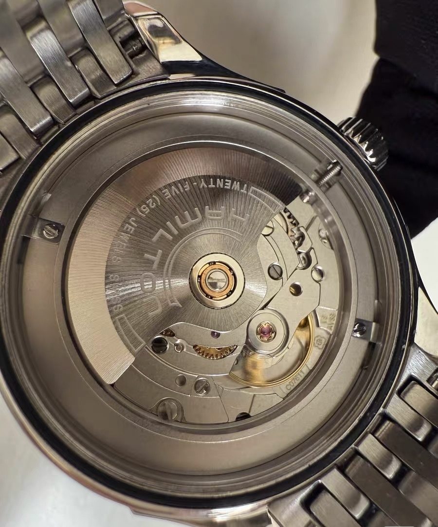 Swiss Made Hamilton Valiant Automatic Watch H-10 80-Hours 40mm 436-1500