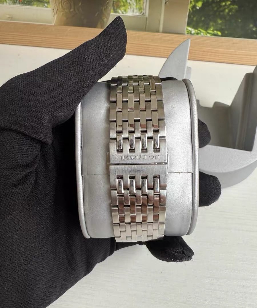 Swiss Made Hamilton Valiant Automatic Watch H-10 80-Hours 40mm 436-1500