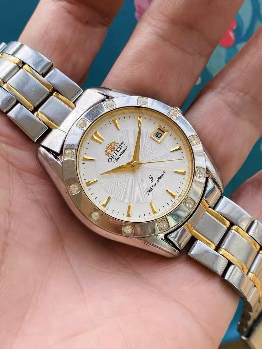 ORIENT Men's Automatic Date Watch Cal.48743 38mm 415-0178