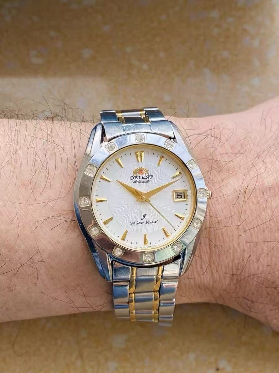 ORIENT Men's Automatic Date Watch Cal.48743 38mm 415-0178