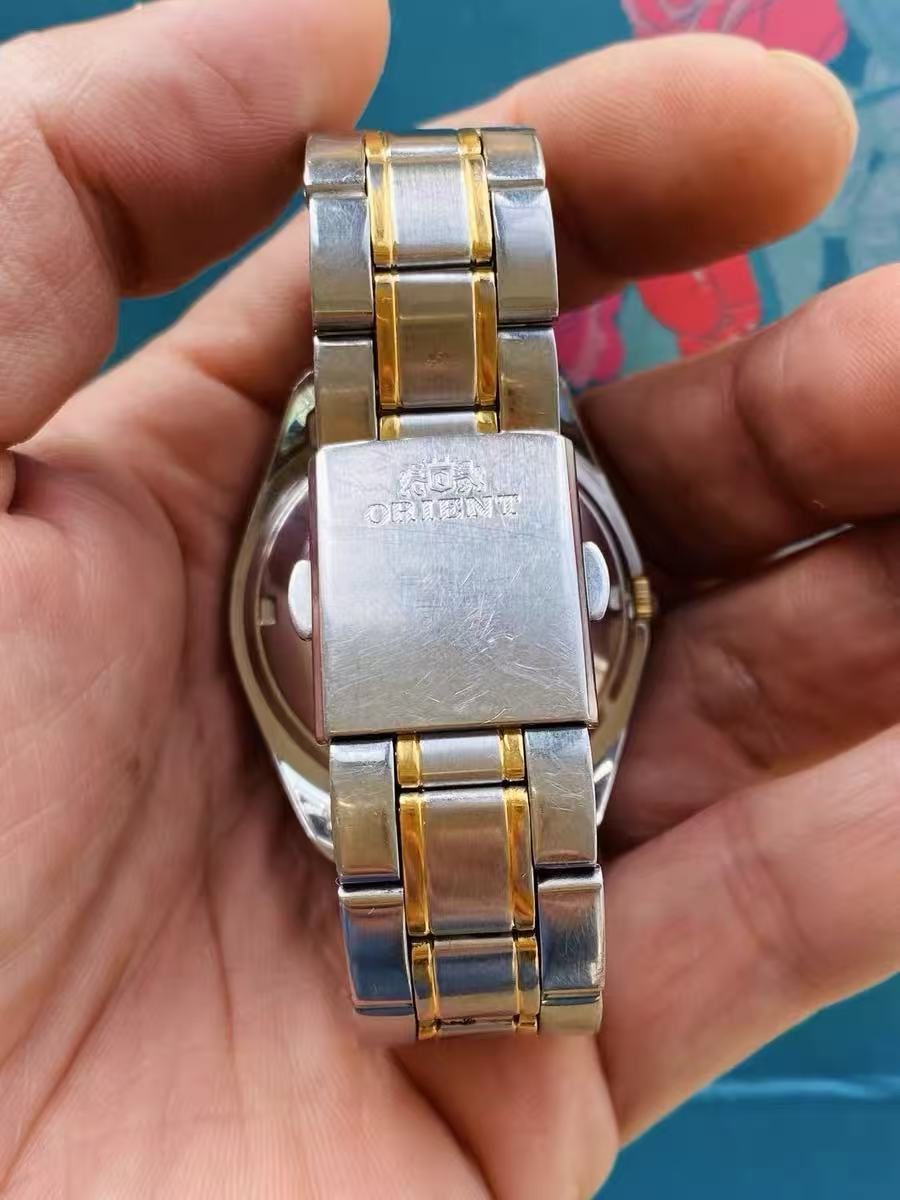 ORIENT Men's Automatic Date Watch Cal.48743 38mm 415-0178