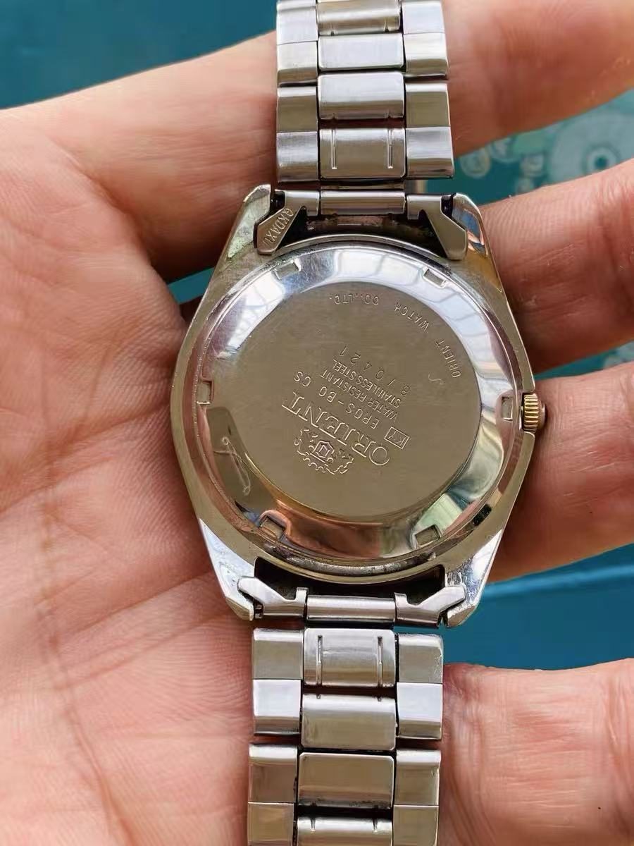 ORIENT Men's Automatic Date Watch Cal.48743 38mm 415-0178