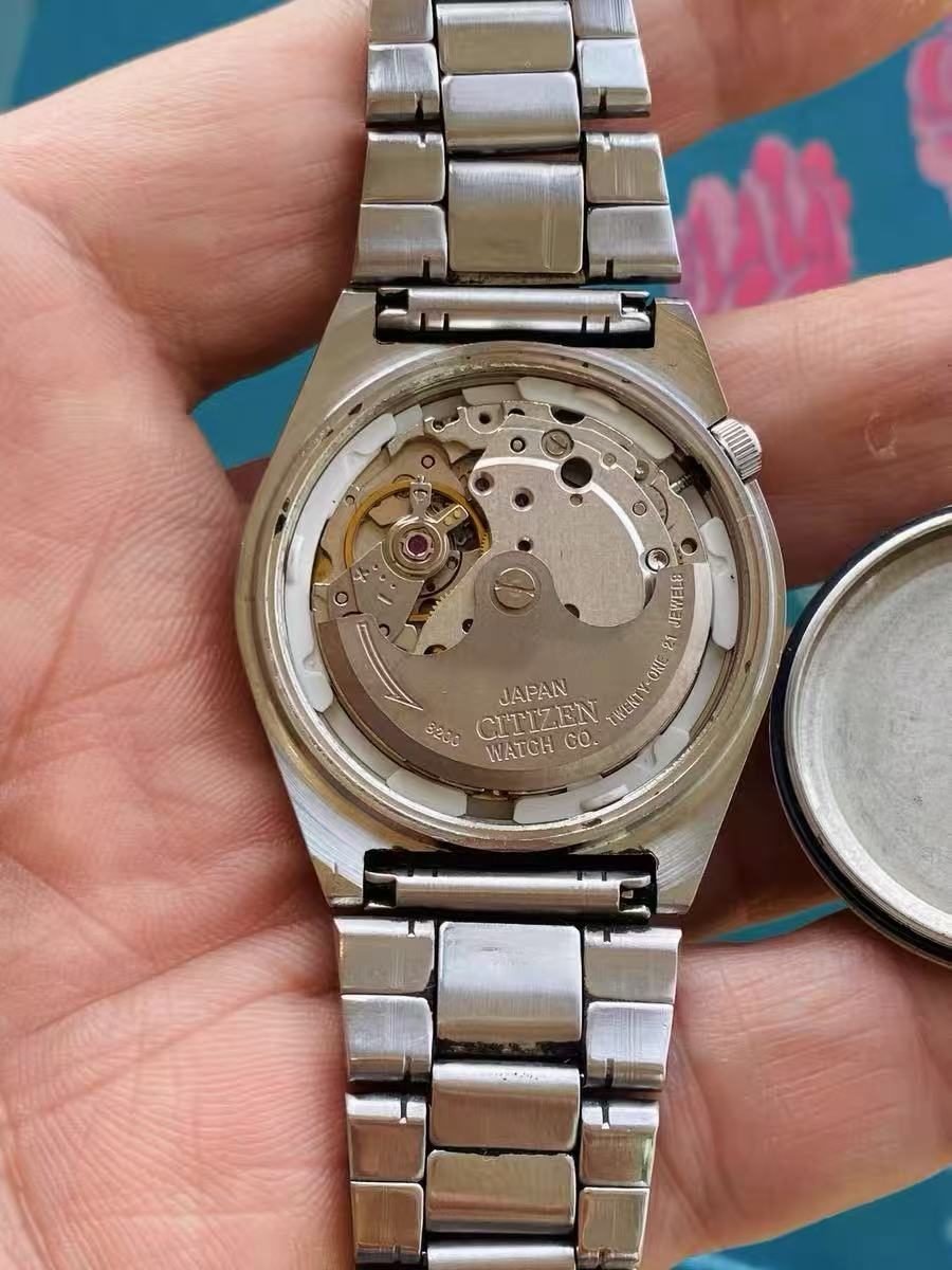 Citizen Day Date Automatic Watch Cal.8200 21 Jewels 35.5MM 418-0130