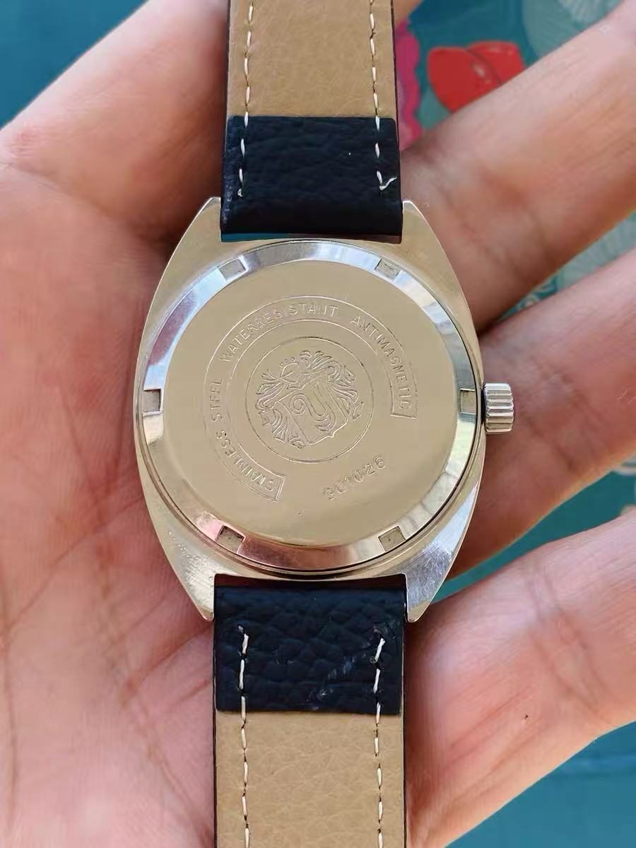 YEMA Vintage Manual-Winding Men's Watch 36mm 17 Jewels 366-0178