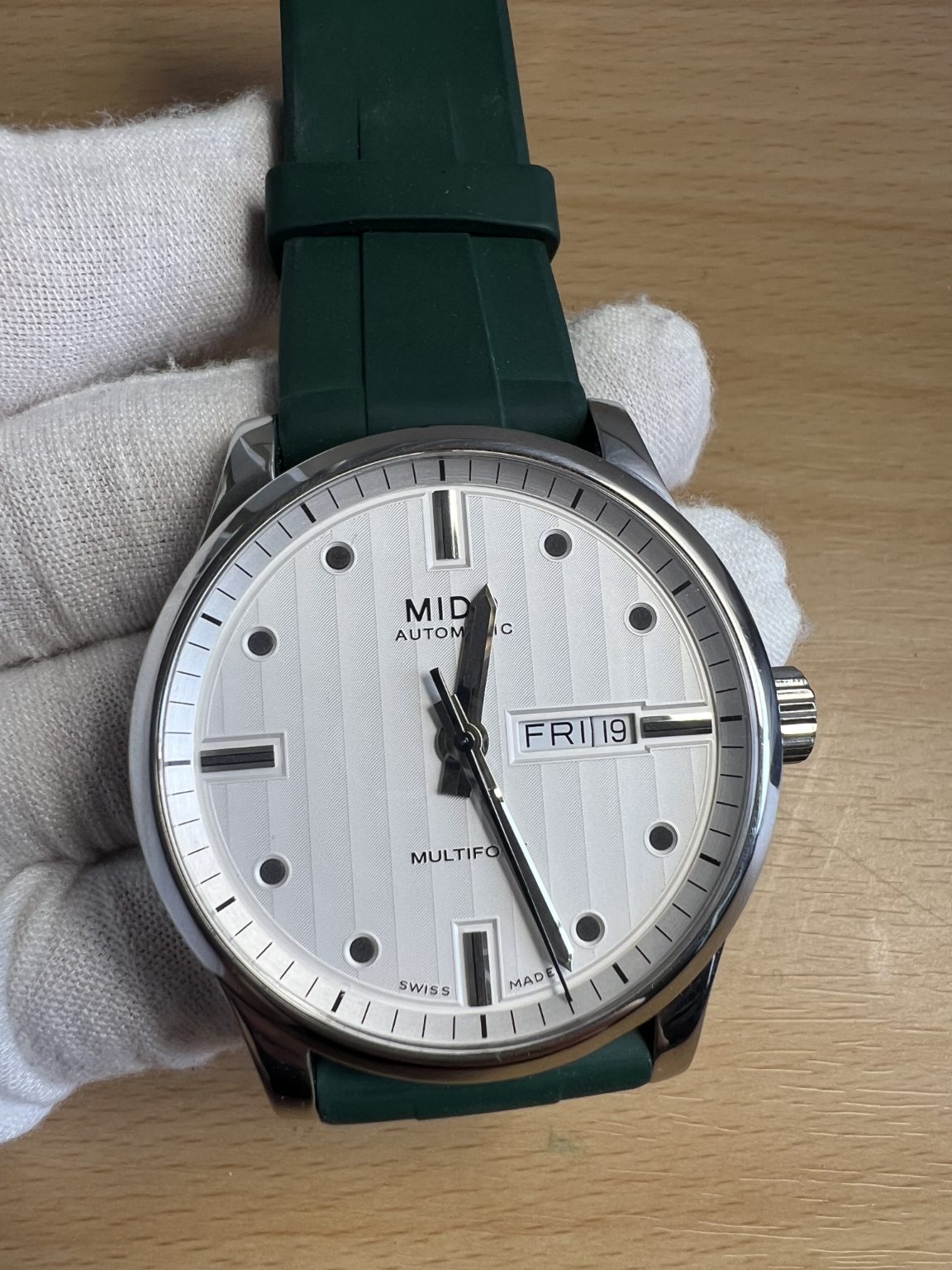 MIDO Multifort Men's Automatic Watch 42mm Swiss Made 411-1200