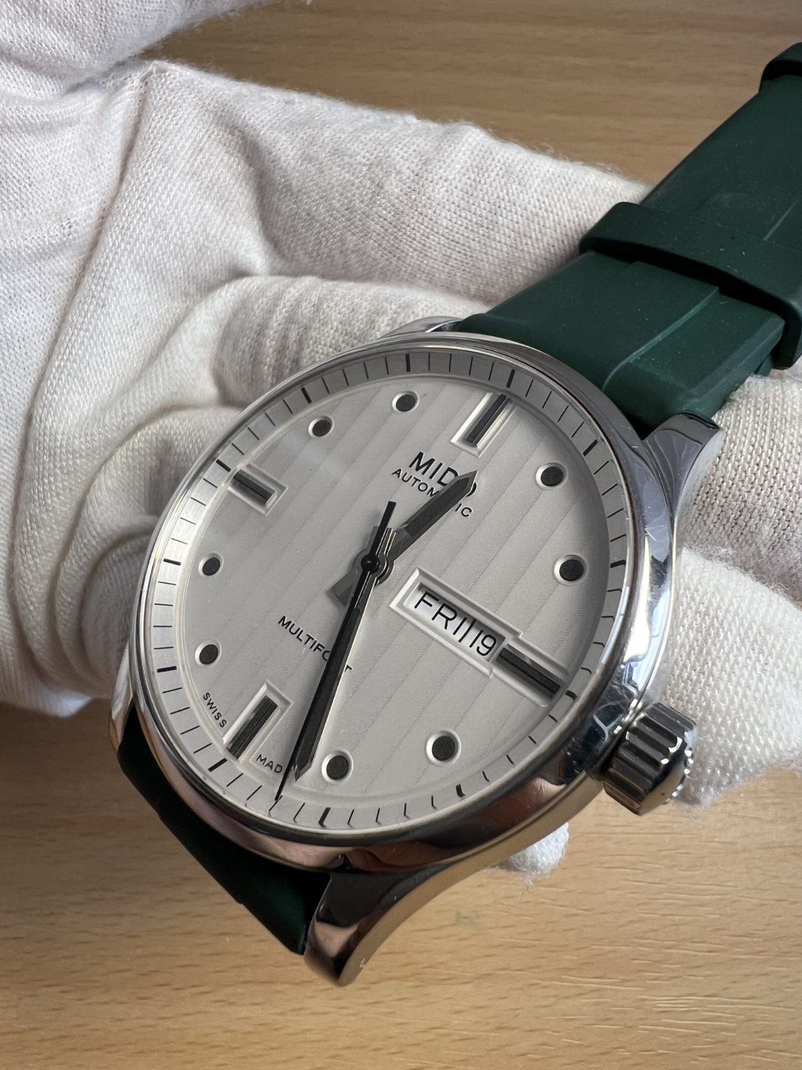 MIDO Multifort Men's Automatic Watch 42mm Swiss Made 411-1200