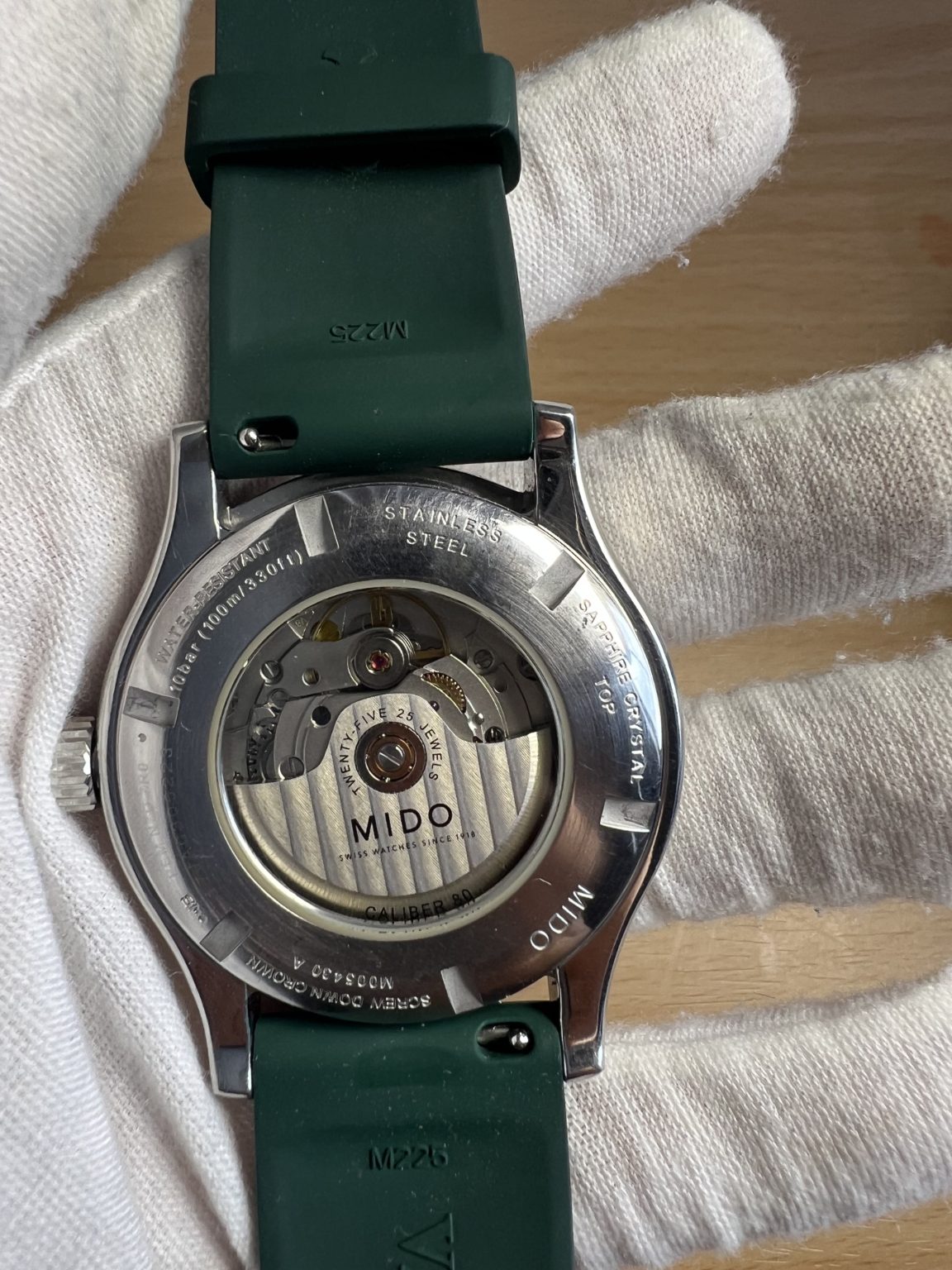 MIDO Multifort Men's Automatic Watch 42mm Swiss Made 411-1200