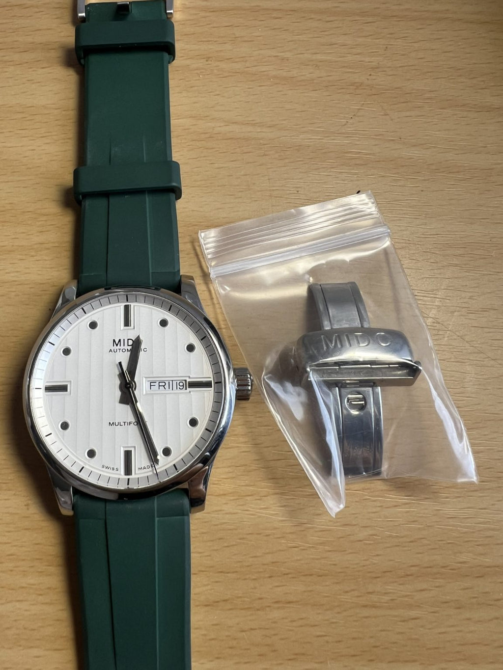 MIDO Multifort Men's Automatic Watch 42mm Swiss Made 411-1200