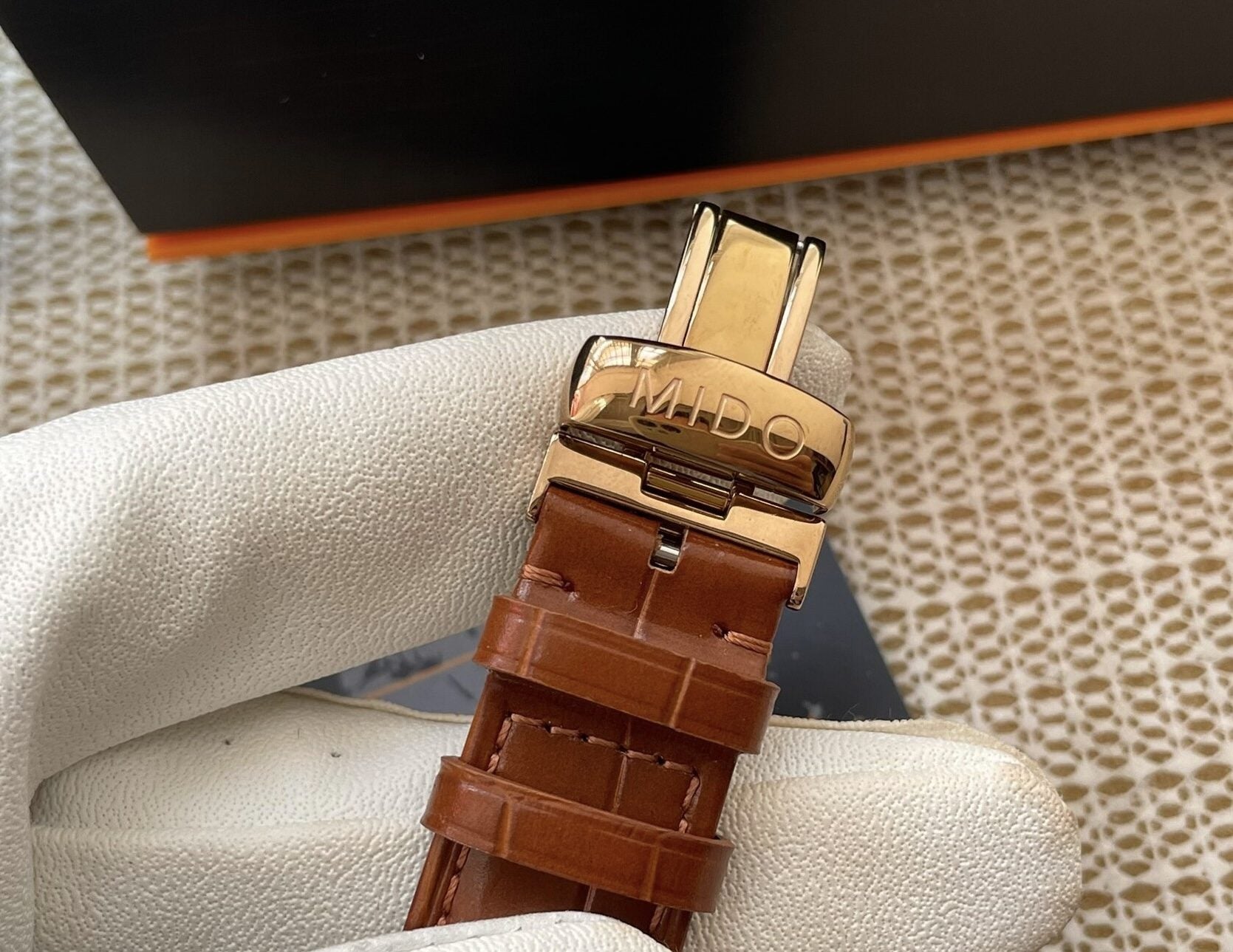 Mido Belluna Automatic Watch ETA 2825-2 25 Jewels 40MM FULL Set 401-1000