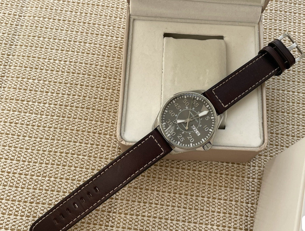 Hamilton Khaki Aviation Pilot Day Date Watch, 38MM, Ref.H644250 424-1550