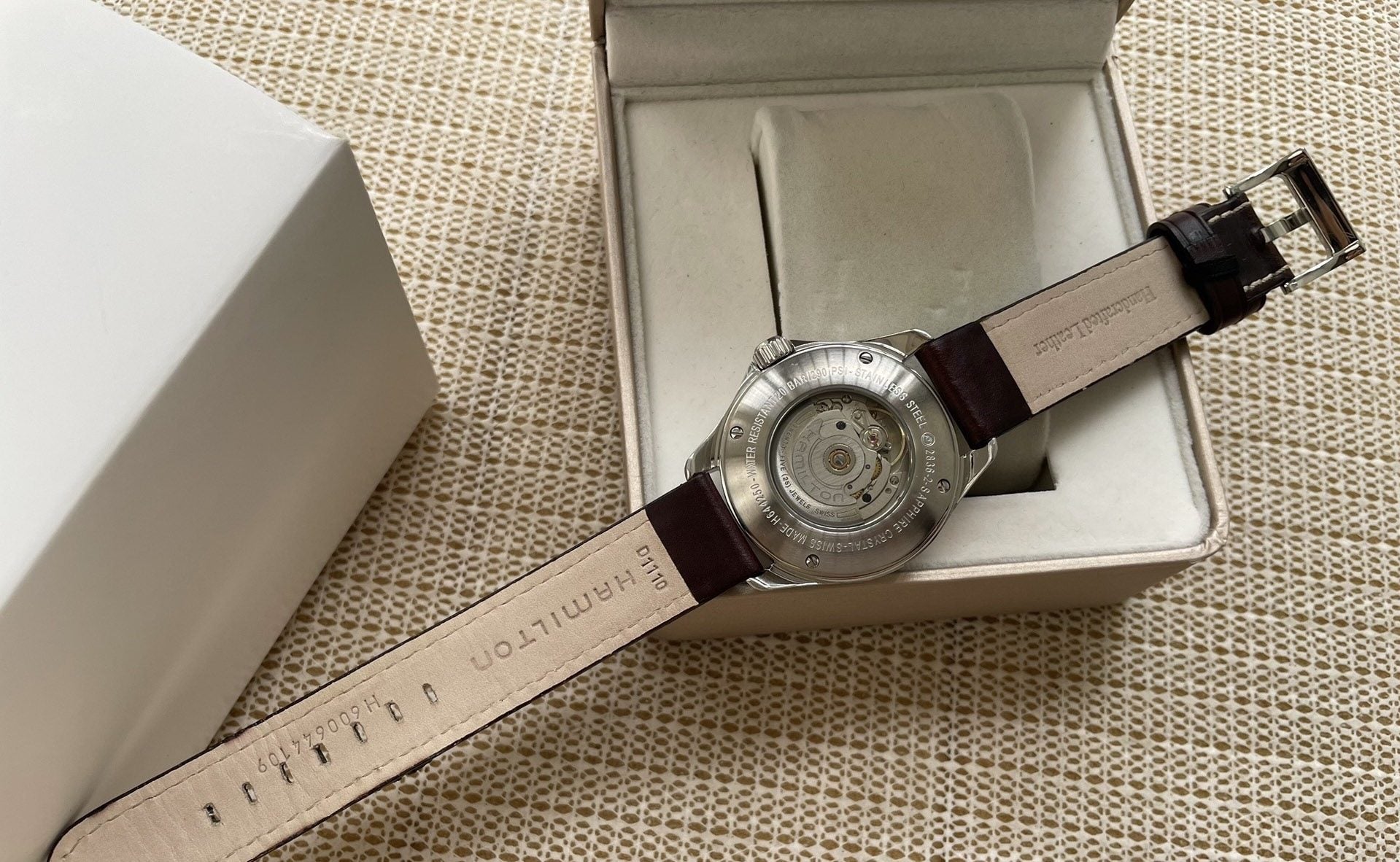 Hamilton Khaki Aviation Pilot Day Date Watch, 38MM, Ref.H644250 424-1550