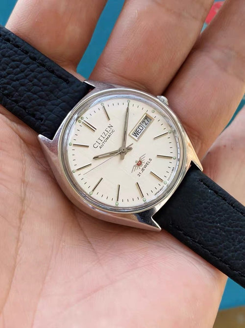 Citizen Day Date Automatic Watch 8200 21 Jewels 36MM 404-0120