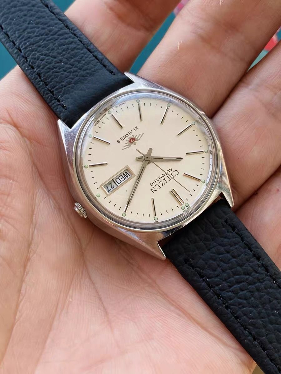 Citizen Day Date Automatic Watch 8200 21 Jewels 36MM 404-0120