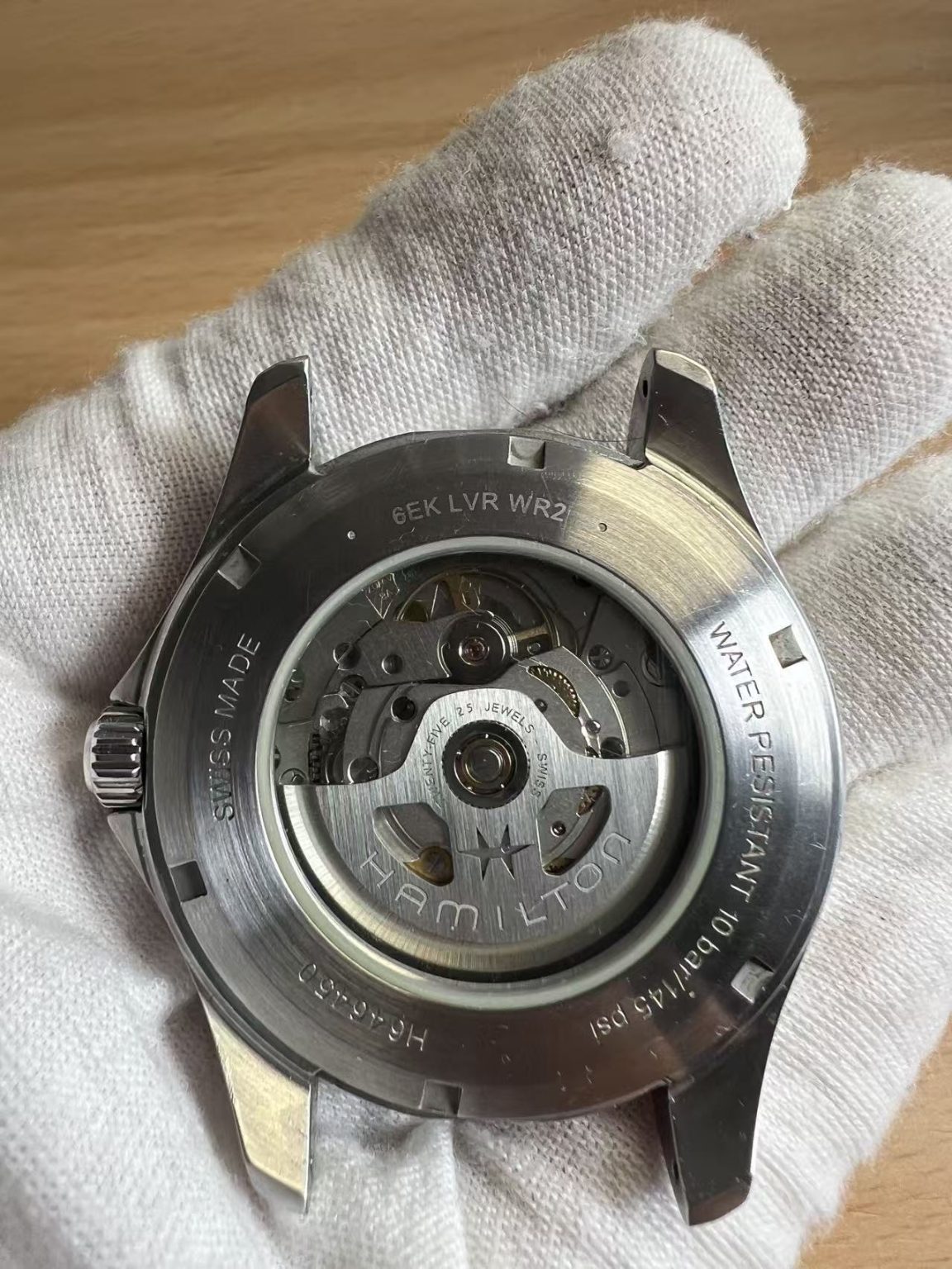 Hamilton Khaki Pilot Day Date Automatic Watch 25 Jewels 42MM H646450 445-2000