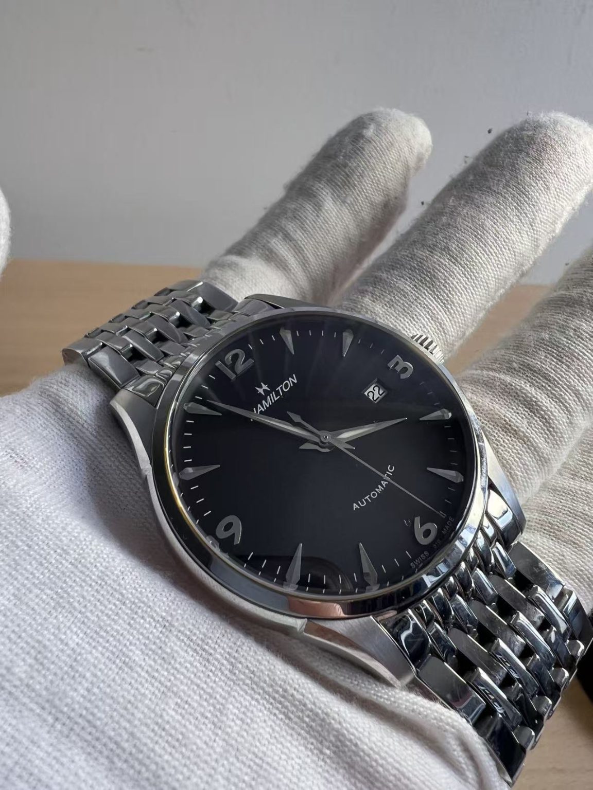 Swiss Made Hamilton Jazzmaster Viewmatic Date Automatic Watch H-10 40MM 444-1400