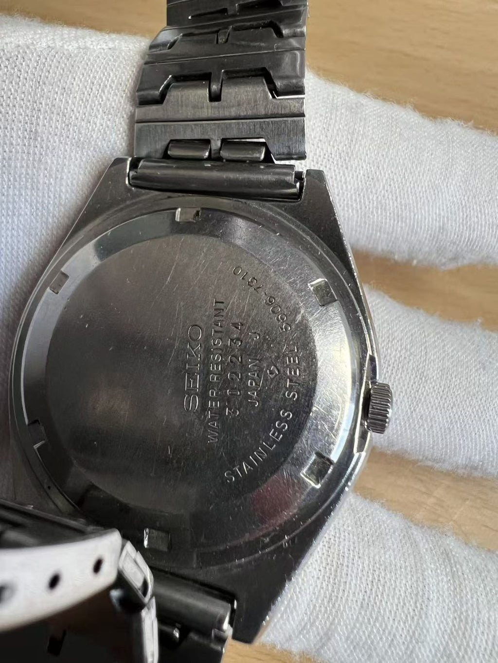 Seiko Lord Matic LM Day Date Automatic Watch 5606 23 Jewels 37MM 442-0680