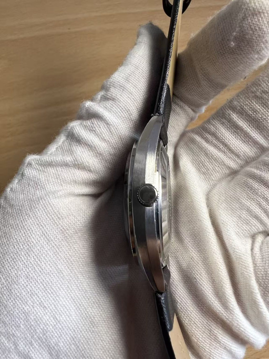 Seiko Lord Matic LM Day Date Automatic Watch 5606A 23 Jewels 37MM 336-0520