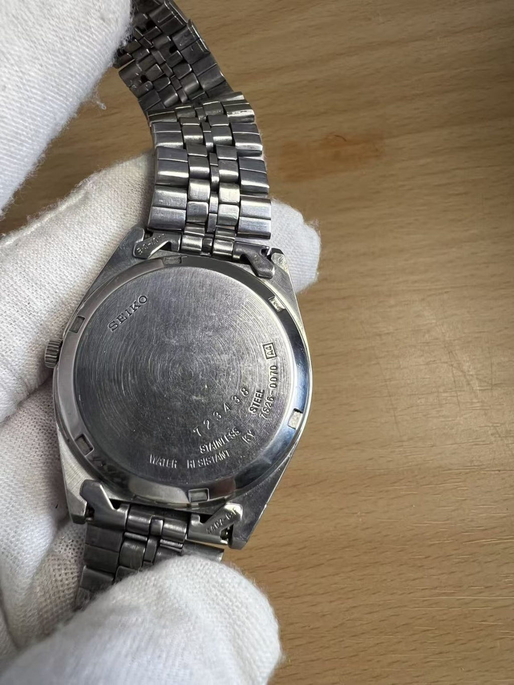 Seiko Number 5 Day Date Automatic Watch 7S26 21 Jewels 36MM 368-0238