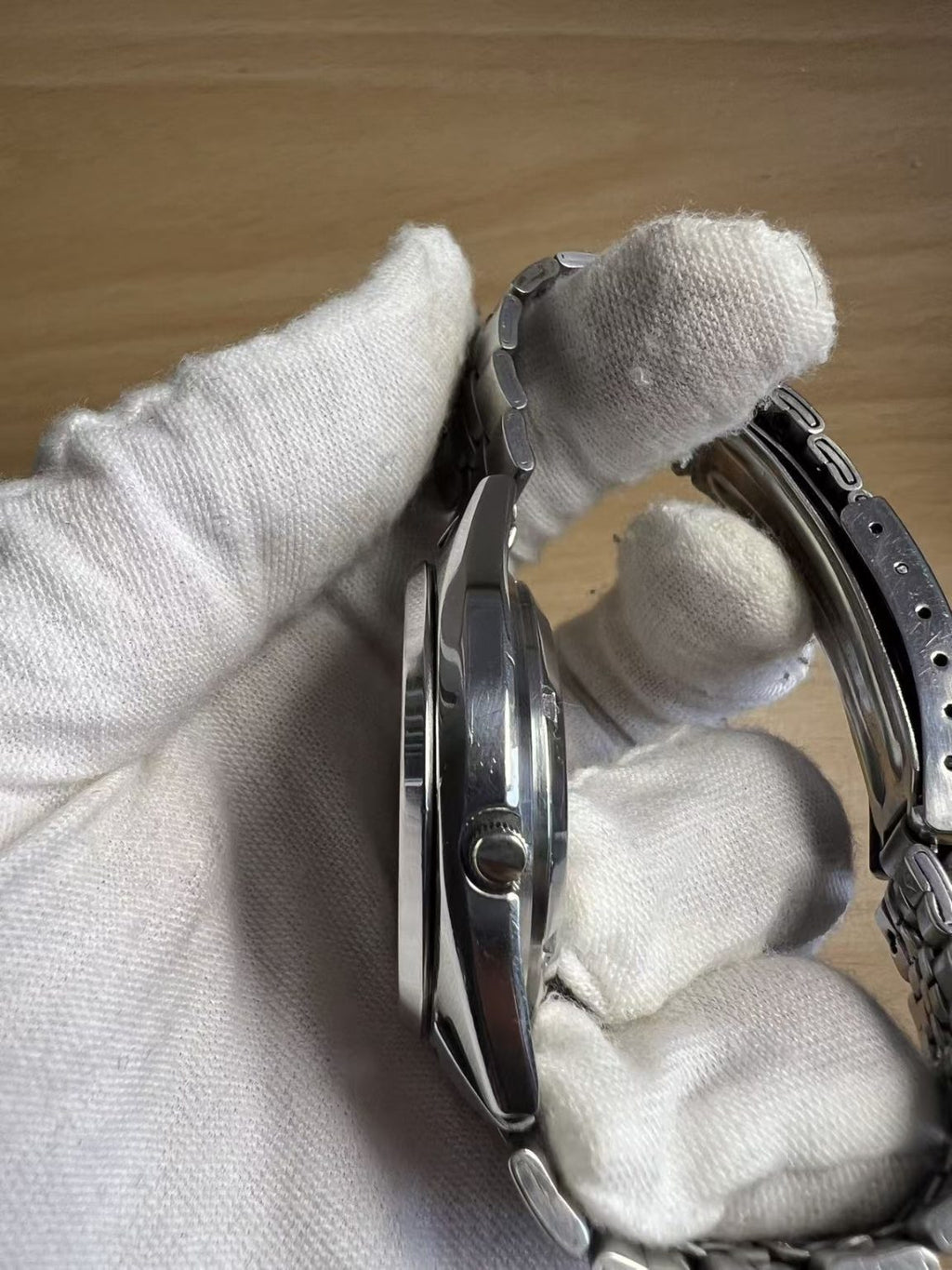 Seiko Number 5 Day Date Automatic Watch 7009 21 Jewels 36MM 413-0220