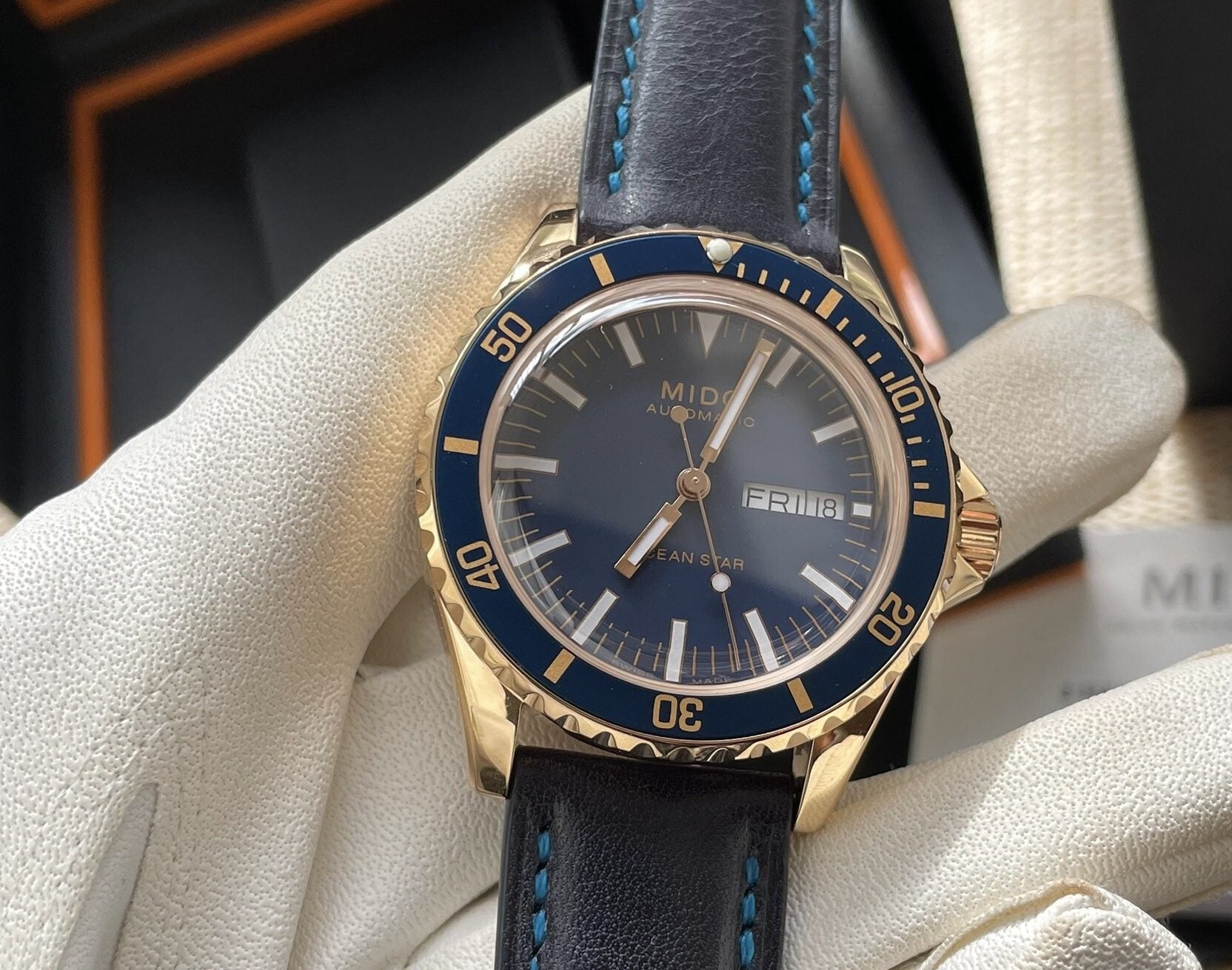 Mido Ocean Star Tribute 75th Anniversary Automatic Watch 40.5mm Fullset 471-2250