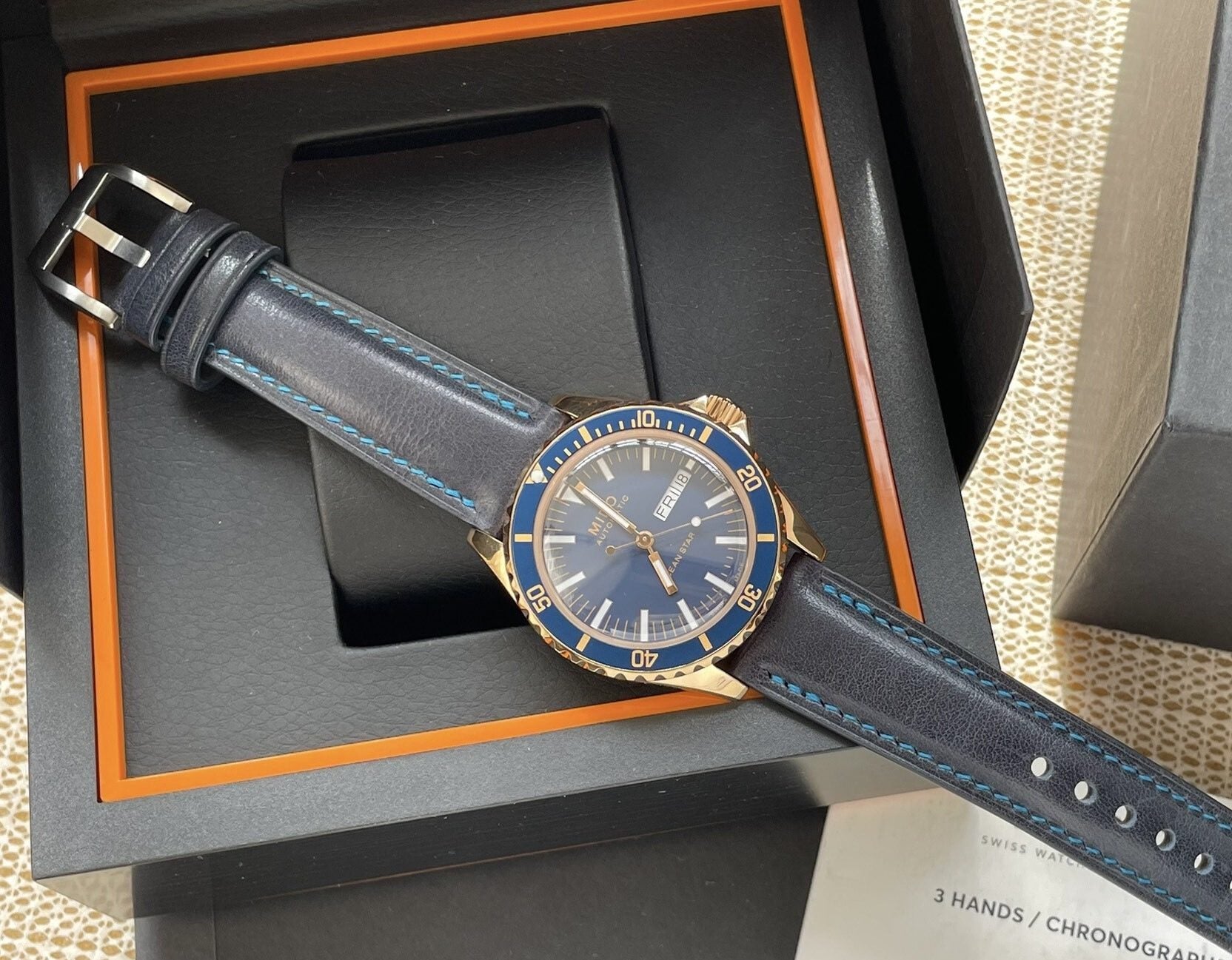 Mido Ocean Star Tribute 75th Anniversary Automatic Watch 40.5mm Fullset 471-2250