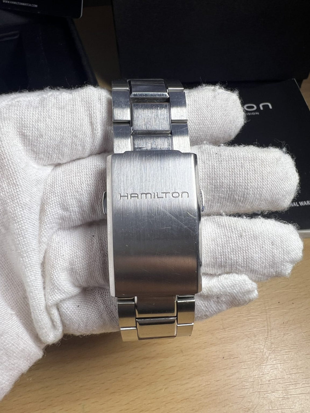 Swiss Hamilton Khaki Navy Scuba Automatic Watch H823350 40mm Full Set 472-1650